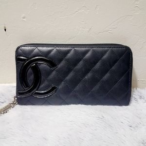 ❌️NFS❌️CHANEL RUE CAMBON LARGE ZIP WALLET
